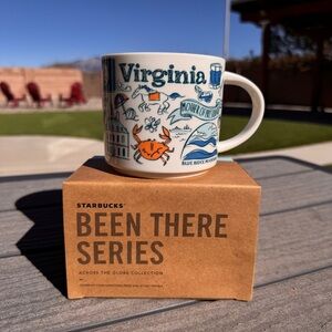 Starbucks Been There Virginia Mug with box